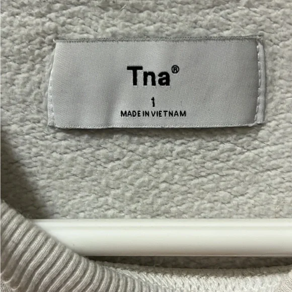TNA crop white sweater - Picture 2 of 2